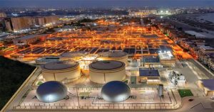 محطة معالجة الصرف الصحي التنقية الشرقية بلإسكندرية