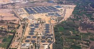 محطة معالجة مياه الصرف الصحى أبو رواش