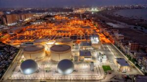 محطة معالجة الصرف الصحي التنقية الشرقية بلإسكندرية